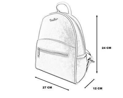 Foto 5 | Mochila Dama Florencia Michel Domit Naranja