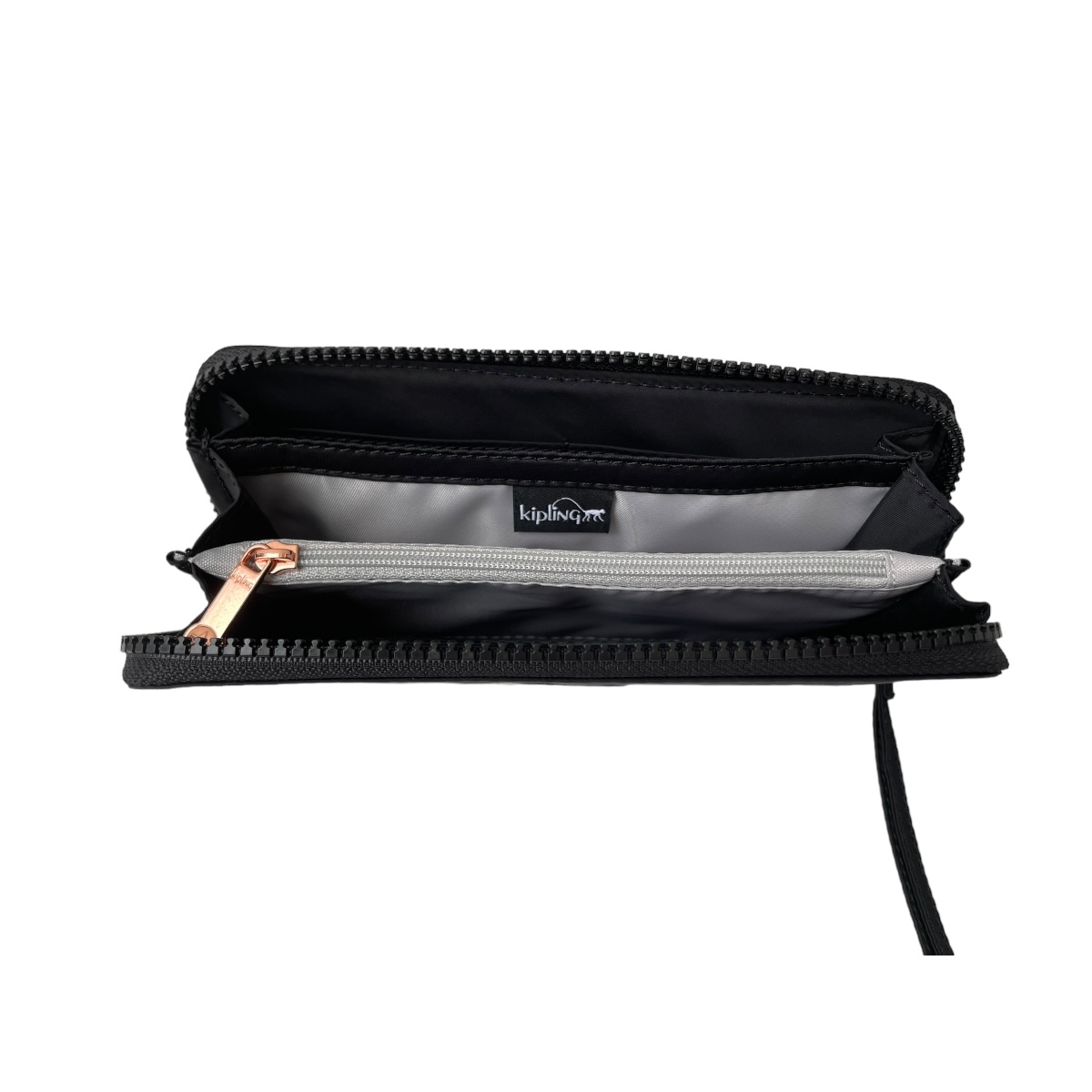 Foto 3 | Cartera Kipling Black Sateen