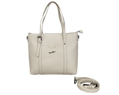 Foto 2 | Bolsa Roma Tote Grande Michel Domit Blanco