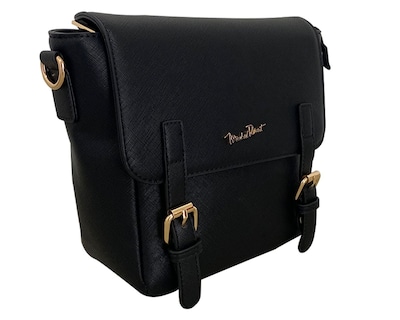 Foto 3 | Bolsa Trieste Crossbody Michel Domit Negro