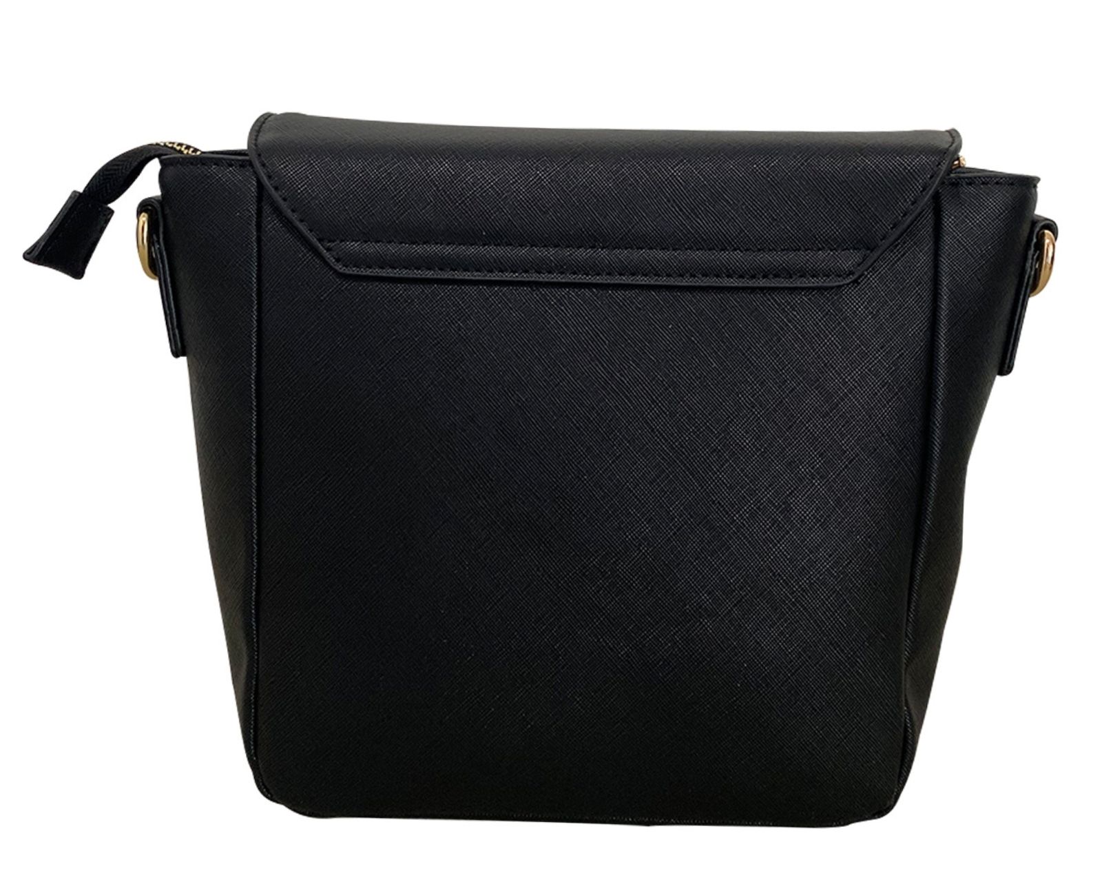 Foto 4 | Bolsa Trieste Crossbody Michel Domit Negro