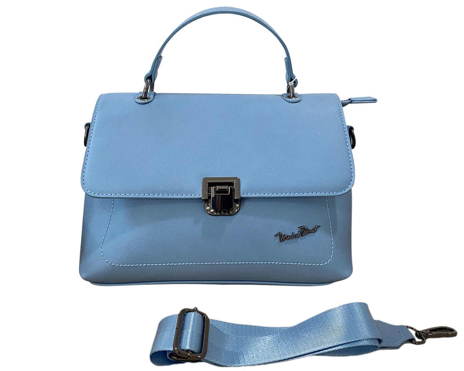 Foto 2 | Bolsa Crossbody Milan Michel Domit Azul