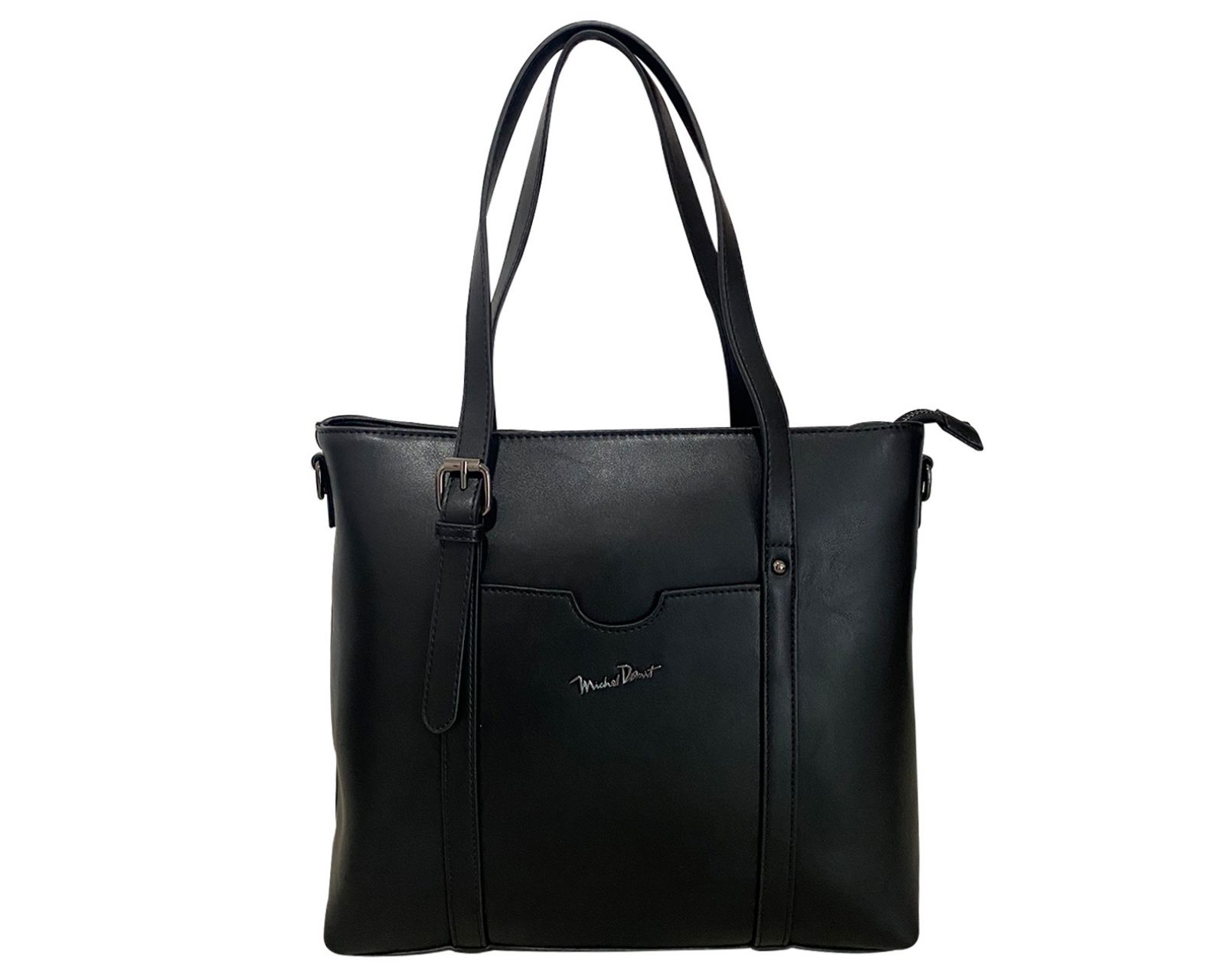Bolsa Roma Tote Grande  Michel Domit Negro