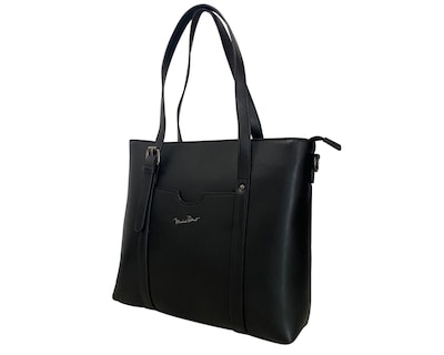 Foto 3 | Bolsa Roma Tote Grande Michel Domit Negro