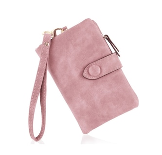 Foto 1 | Pequeña Cartera Corta Plegable Rosa