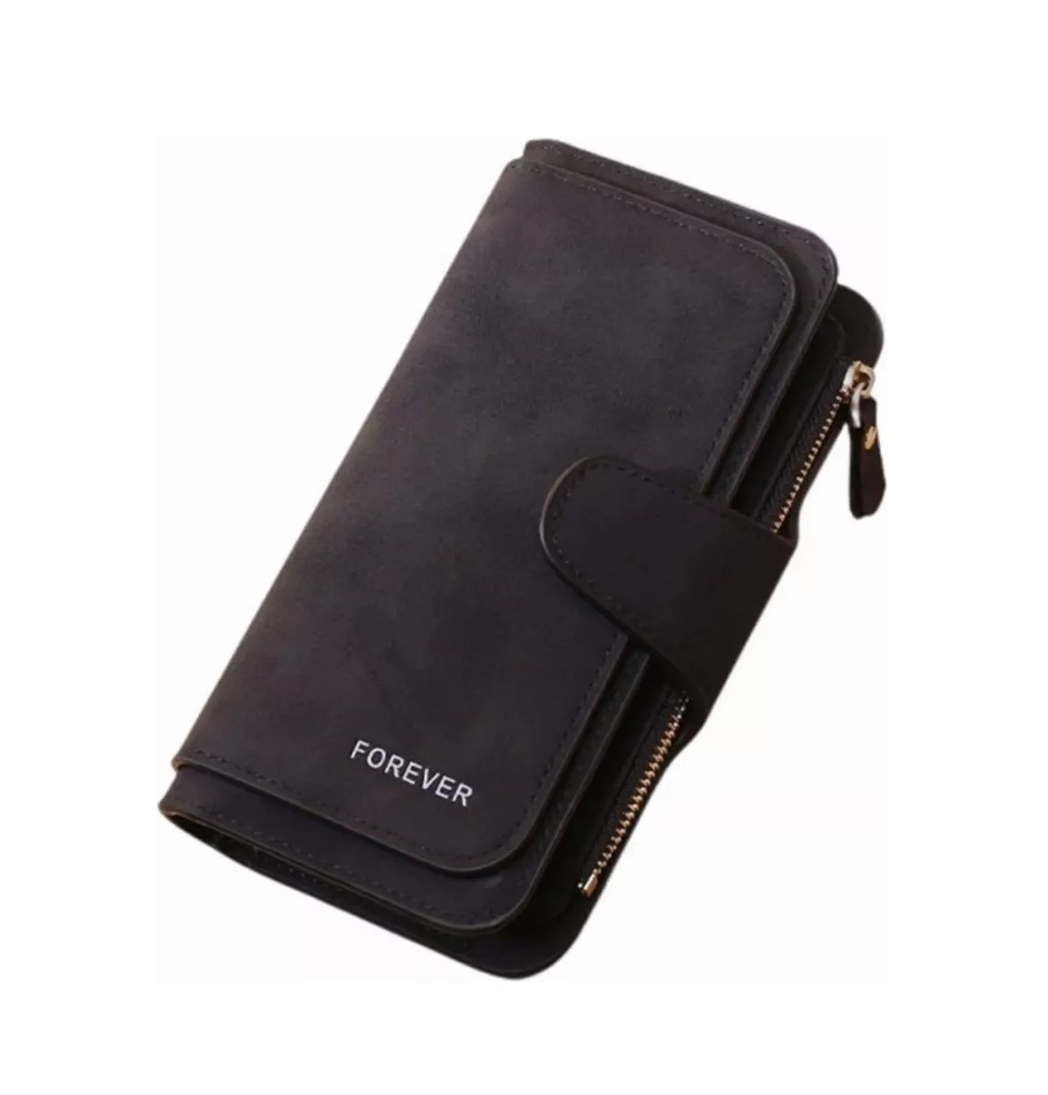 Foto 2 pulgar | Cartera Con Monedero Para Mujer Negro