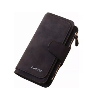 Foto 1 | Cartera Con Monedero Para Mujer Negro