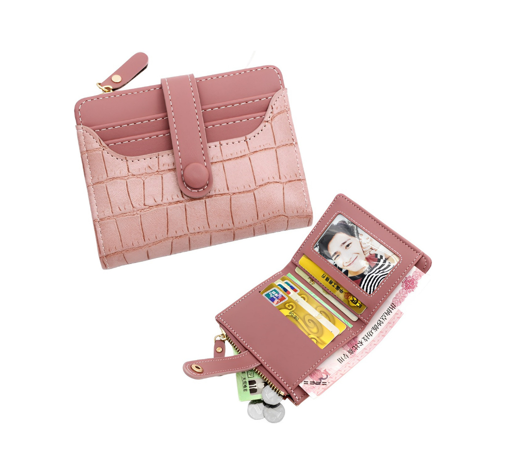 Monedero De Mujer Rosa