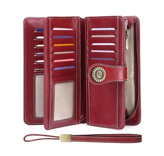 Foto 1 | Cartera Para Mujer Gran Capacidad Rojo