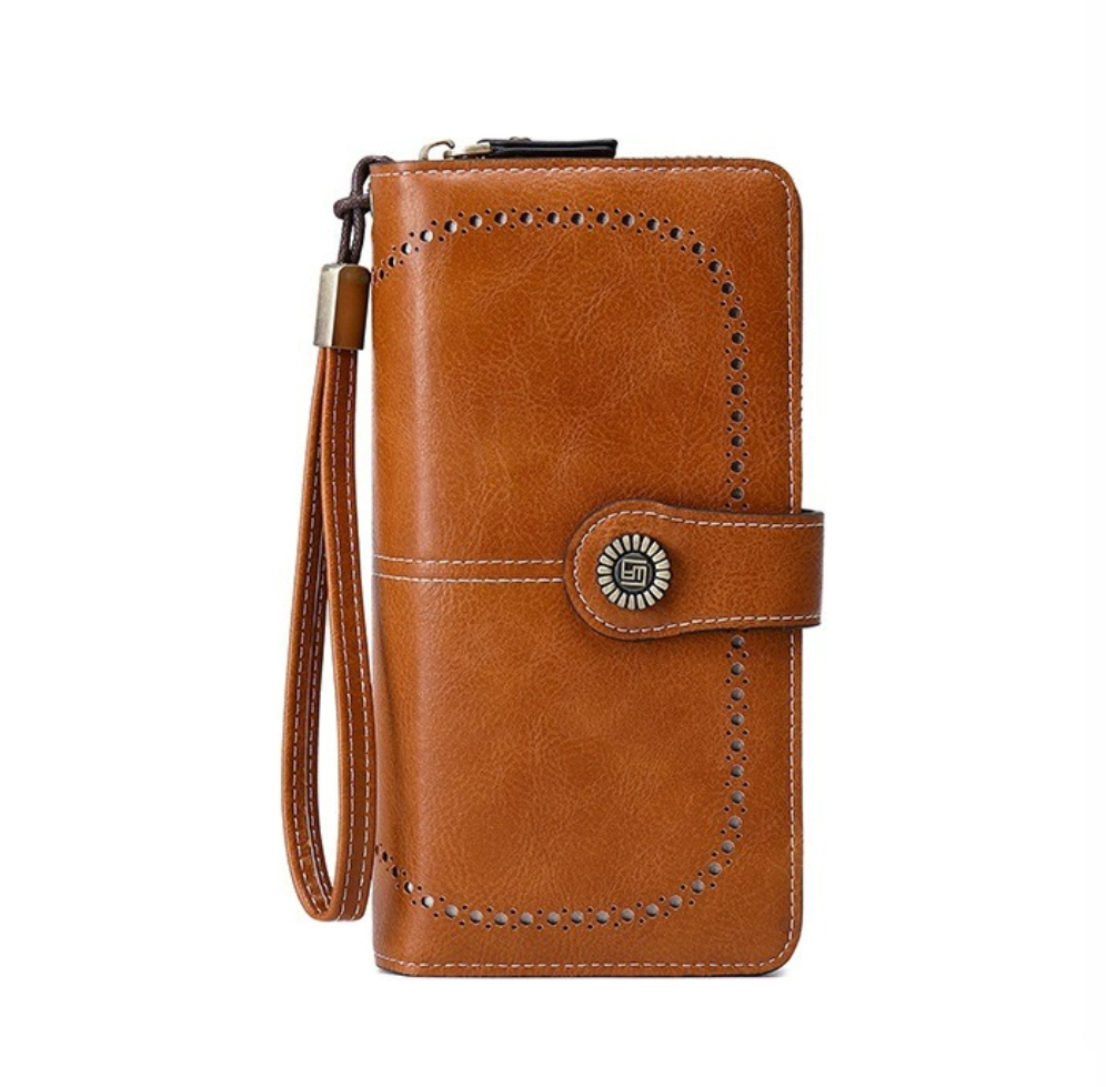 Foto 2 pulgar | Cartera Para Mujer Gran Capacidad Marron