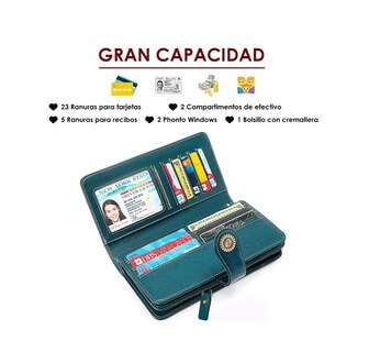 Foto 3 | Cartera Para Mujer Gran Capacidad Marron