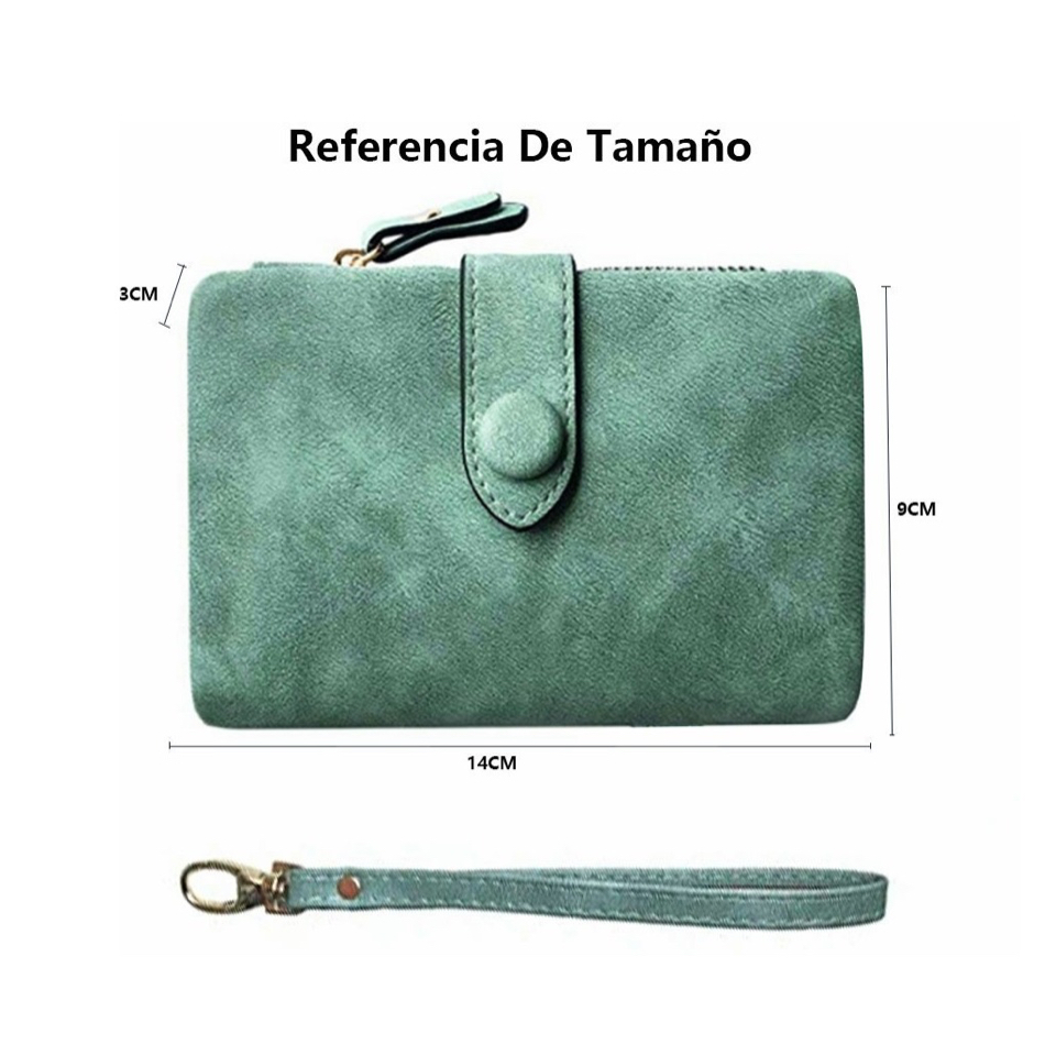 Foto 2 | Cartera De Pu Cuero Azul