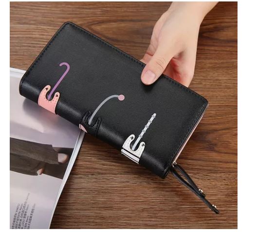 Foto 2 | Cartera Wünd Negra para Mujer