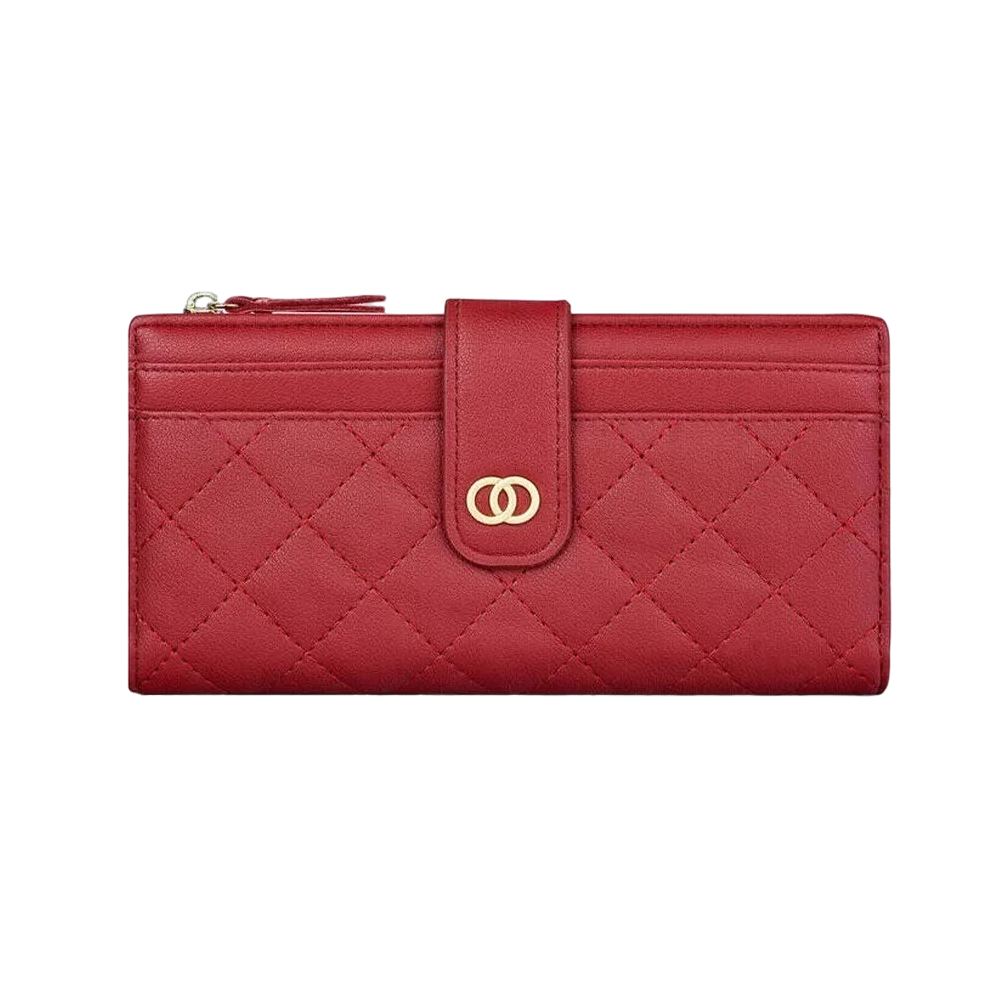 Foto 1 | Cartera Larga Belug Roja para Mujer