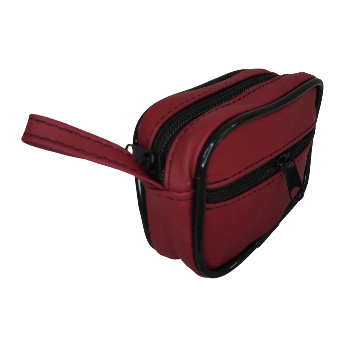 Foto 3 | Monedero de Piel Rojo para Mujer