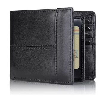 Foto 1 | Cartera Antirrobo Rfid Protección para Hombre