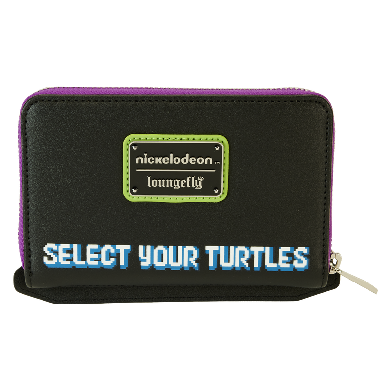Foto 4 | Loungefly Teenage Mutant Ninja Turtles: Vintage Arcade Lenticular Zip Around Wallet