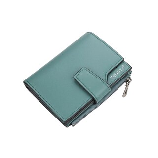 Foto 1 | Cartera Monedero Zelany Color Azul Petróleo