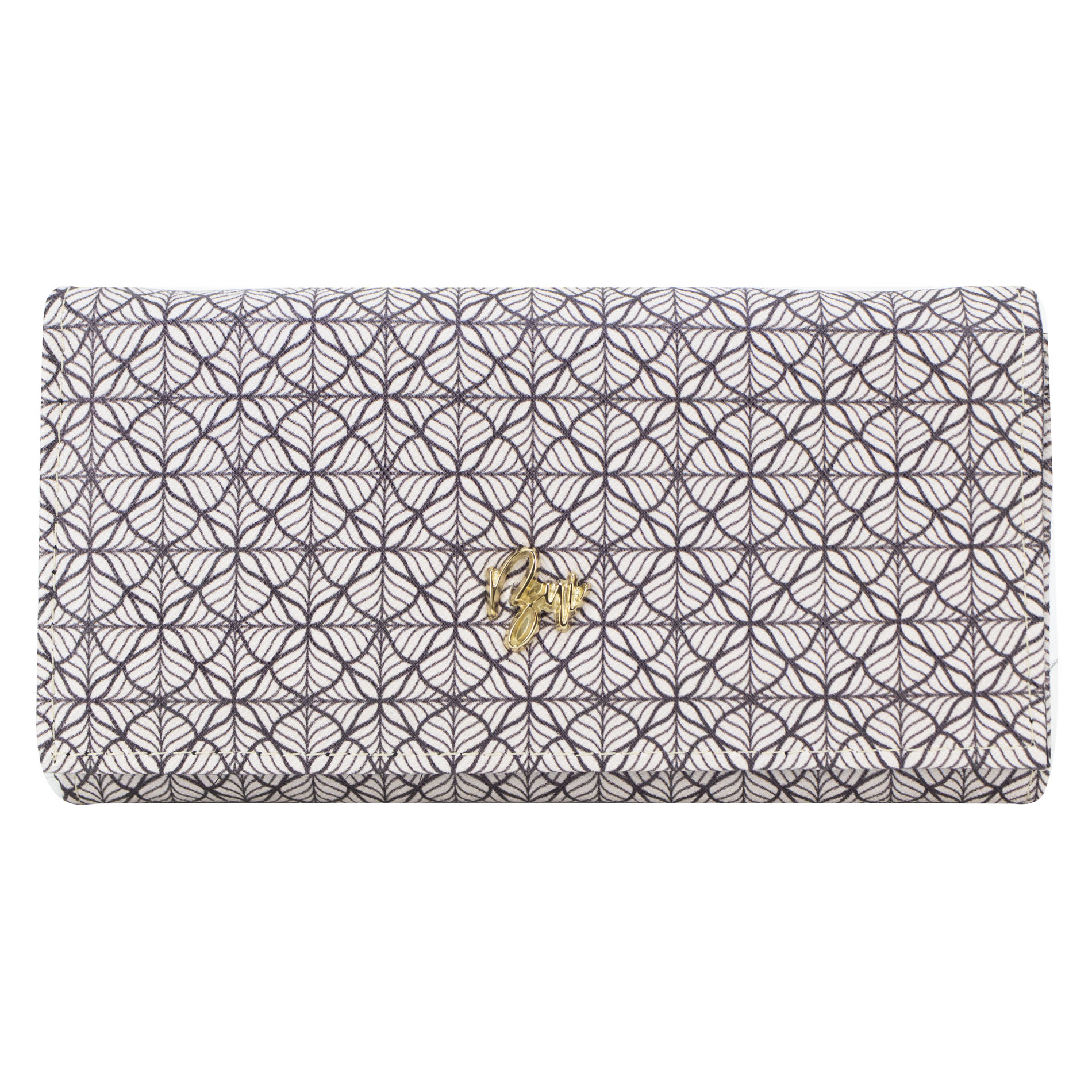 Foto 1 | Cartera Para Dama Negro Kaleidoscopio Sintetico Est.2 Nueva Imagen