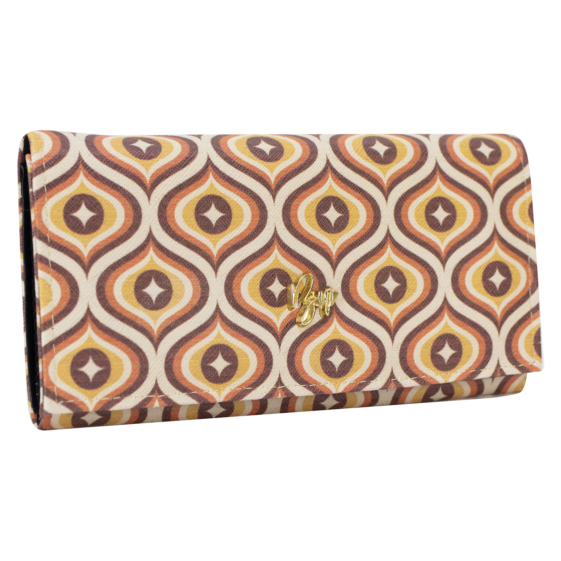 Foto 3 pulgar | Cartera Para Dama Camel Rapport Retro Sintetico Est.2 Nueva Imagen