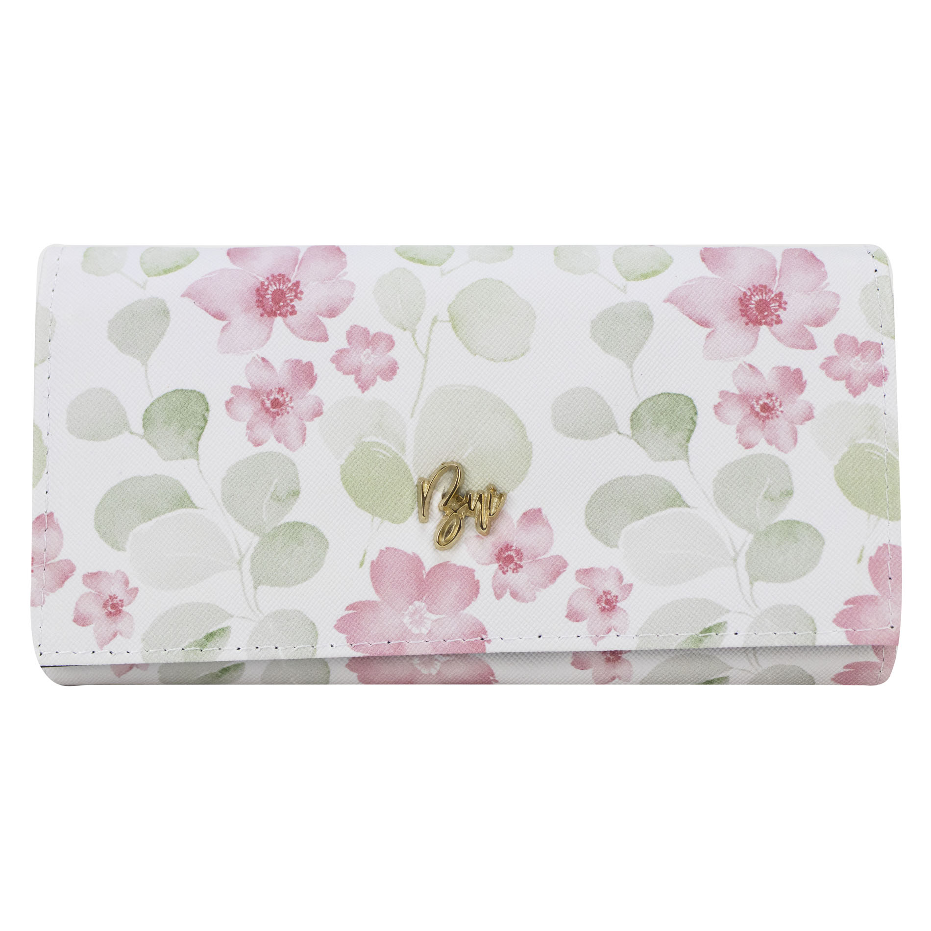 Foto 1 | Cartera Para Dama Rosa Flor Azalea Sintetico Est.2 Nueva Imagen