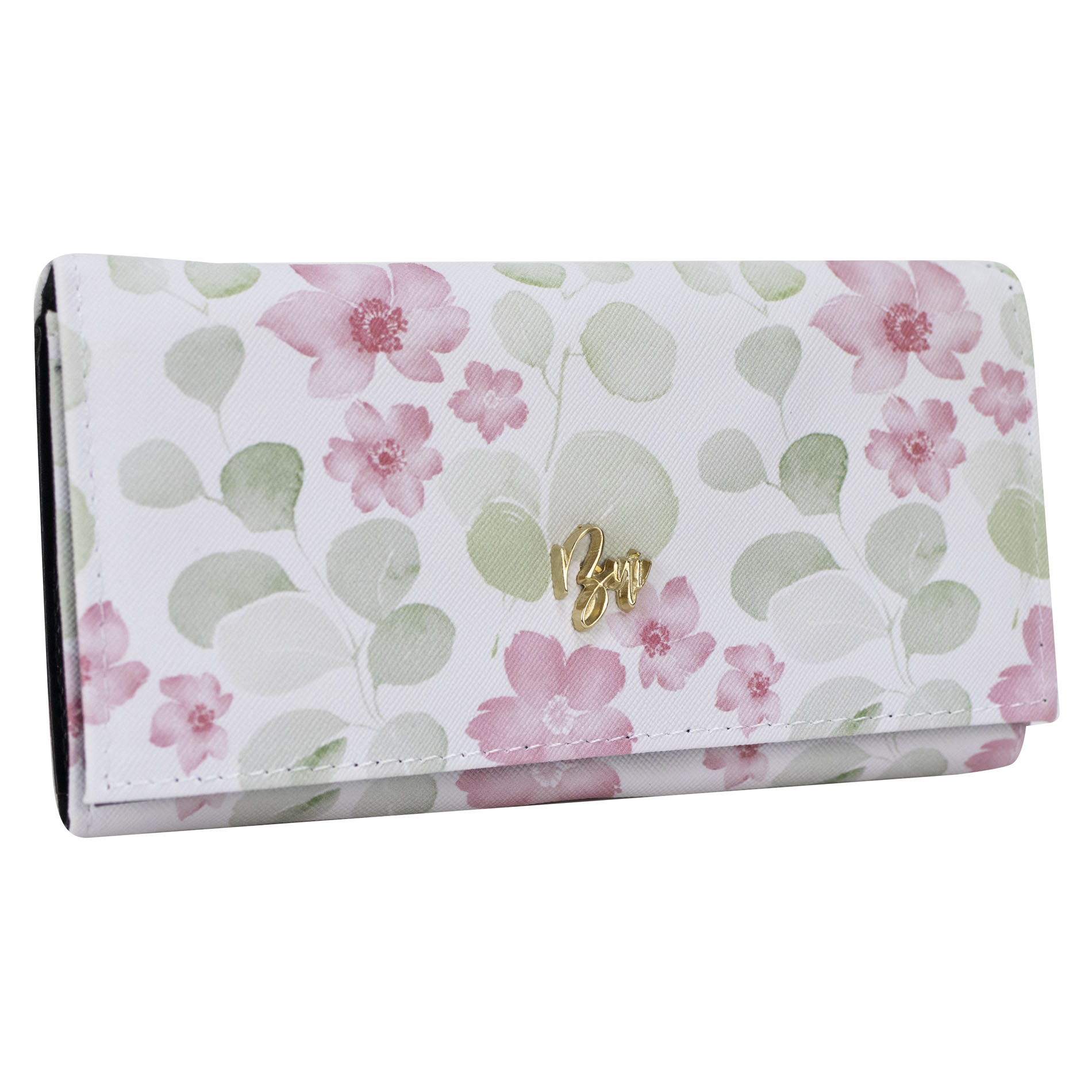 Foto 2 | Cartera Para Dama Rosa Flor Azalea Sintetico Est.2 Nueva Imagen