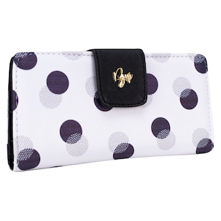 Foto 2 | Cartera Para Dama Negro Lunares Sintetico Estilo 10 Nueva Imagen