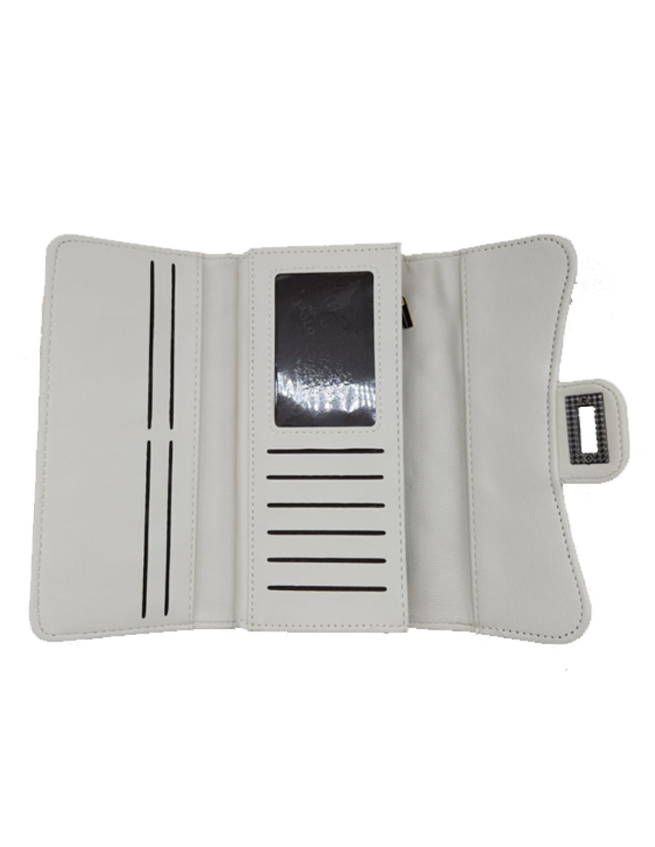 Foto 5 pulgar | Cartera Hpc Polo Color Blanco