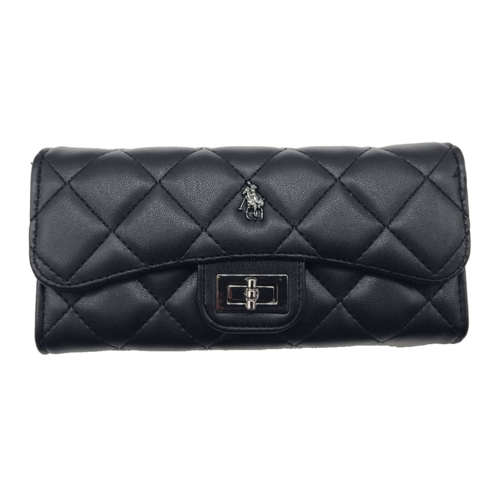 Cartera Hpc Polo Color Negro