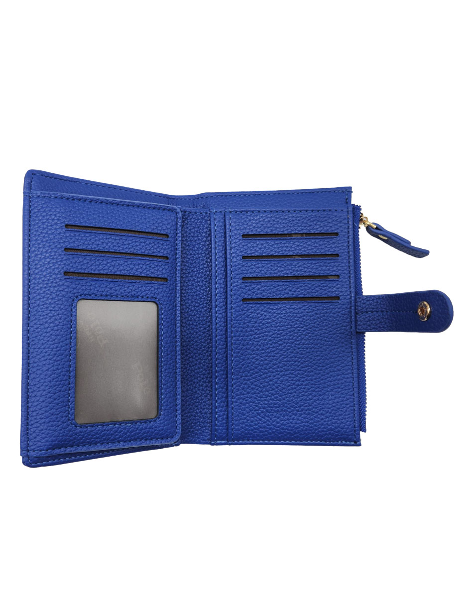 Foto 5 pulgar | Cartera Hpc Polo Color Azul