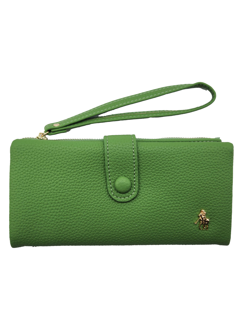 Foto 2 pulgar | Cartera Hpc Polo Color Verde