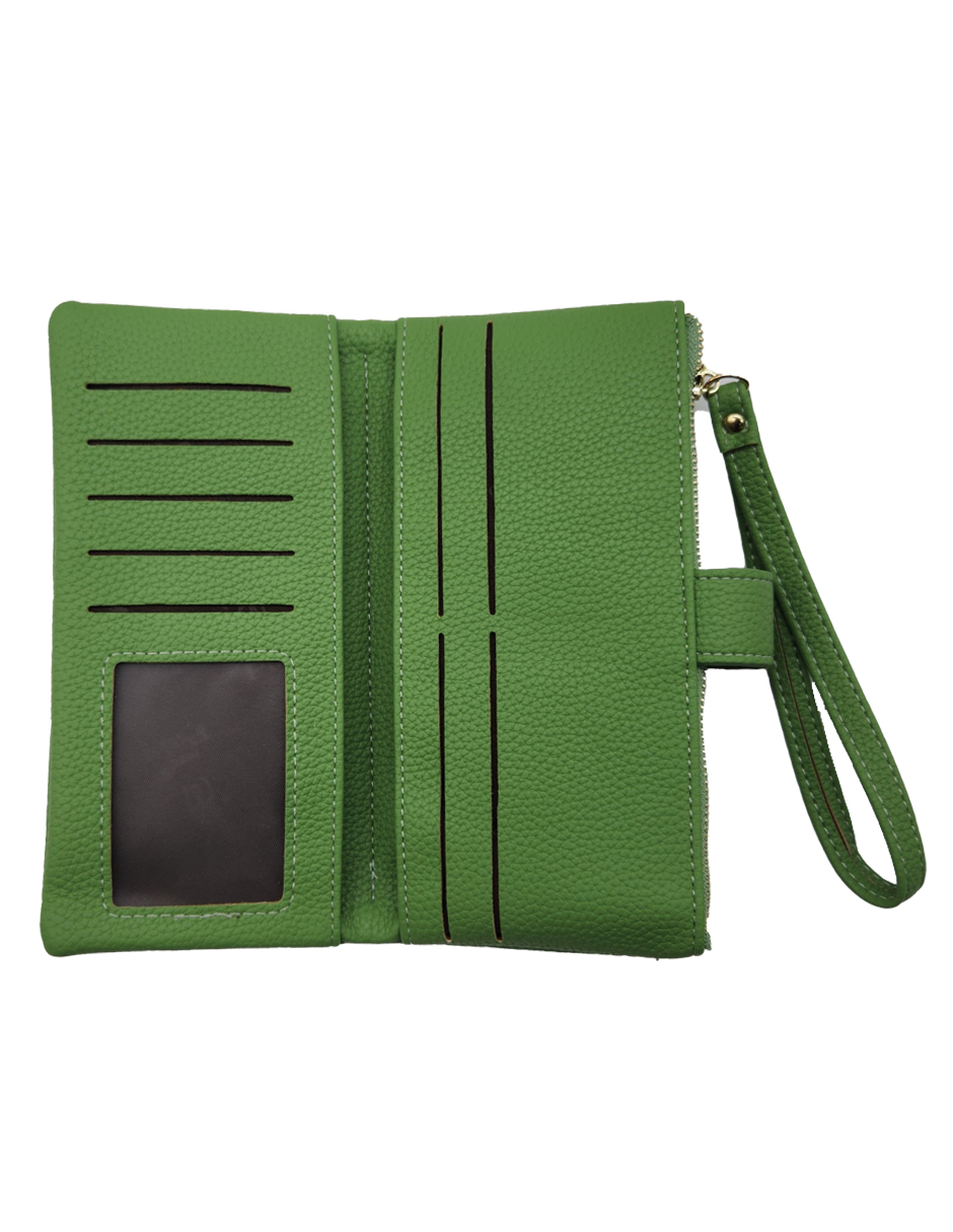 Foto 4 pulgar | Cartera Hpc Polo Color Verde