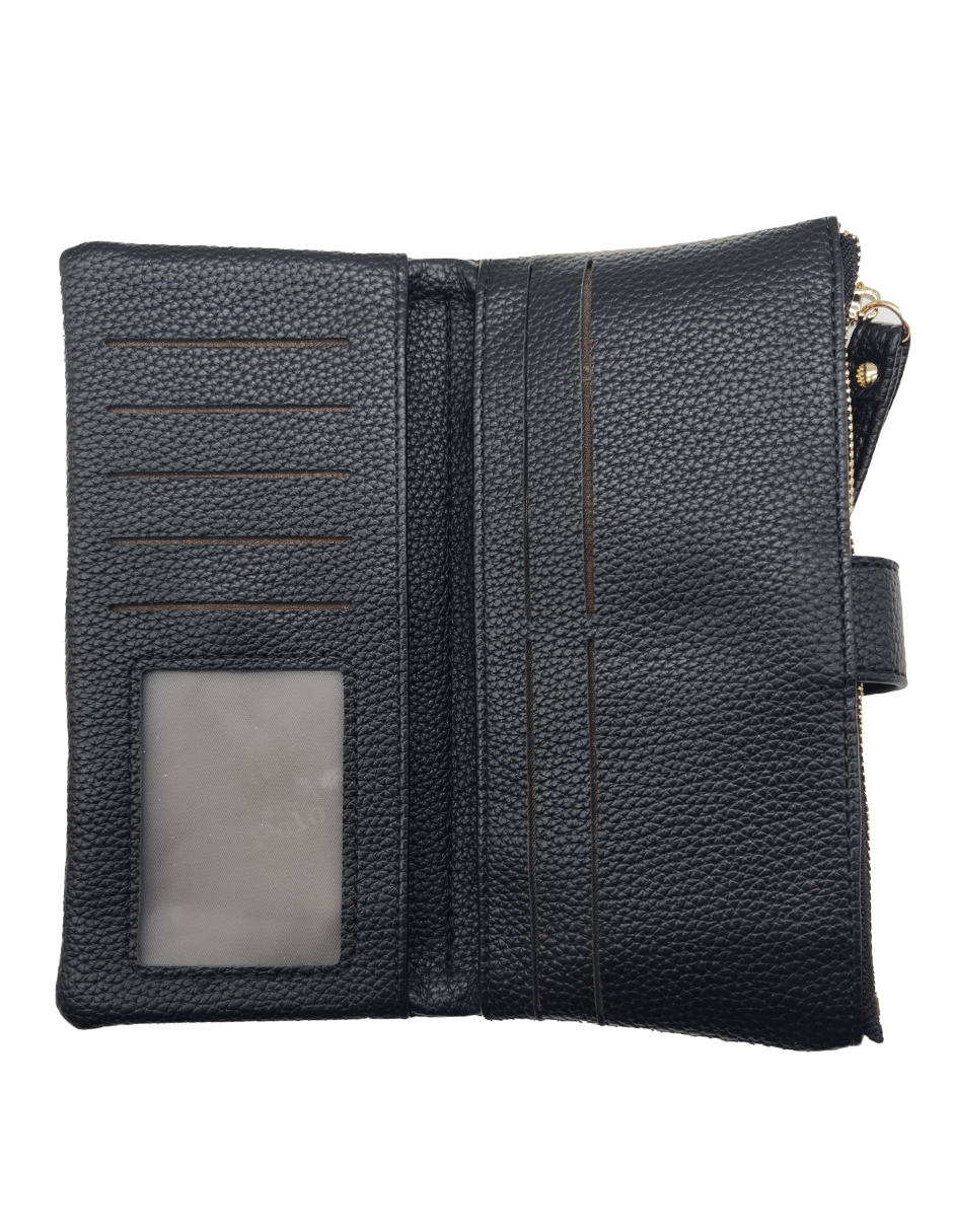 Foto 4 pulgar | Cartera Hpc Polo Color Negro