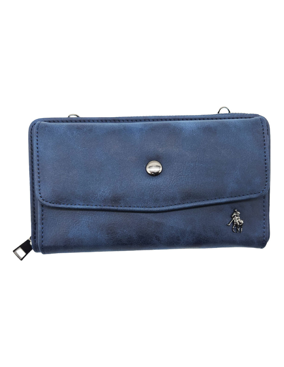 Cartera Hpc Polo Azul para Mujer