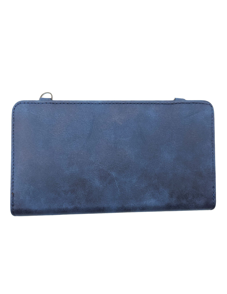 Foto 3 pulgar | Cartera Hpc Polo Azul para Mujer