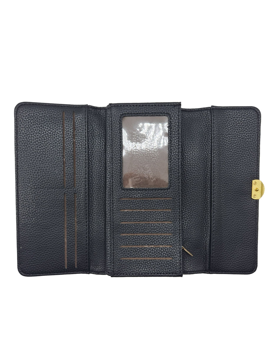 Foto 4 pulgar | Cartera Hpc Polo Color Negro