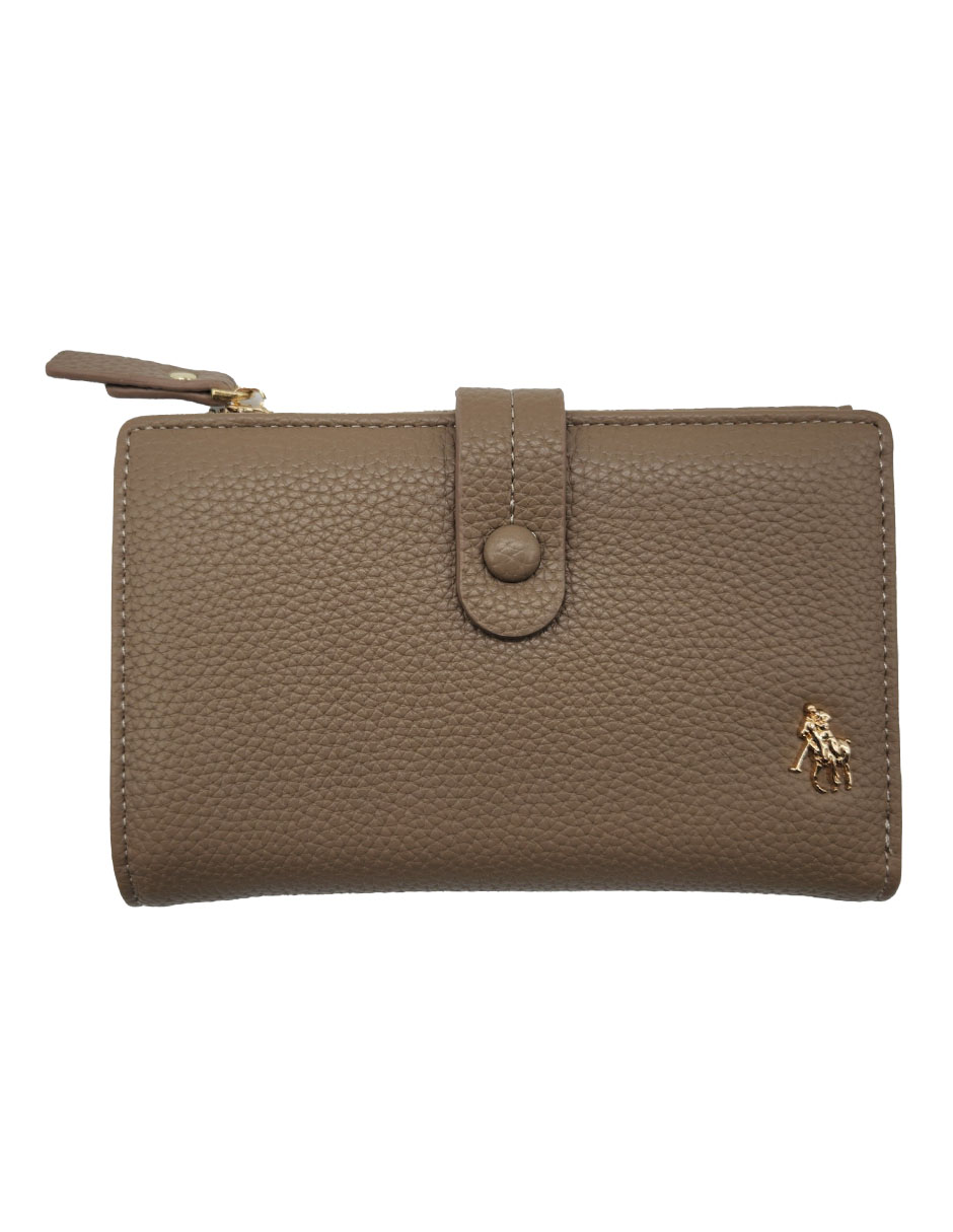 Cartera Hpc Polo Café para Mujer