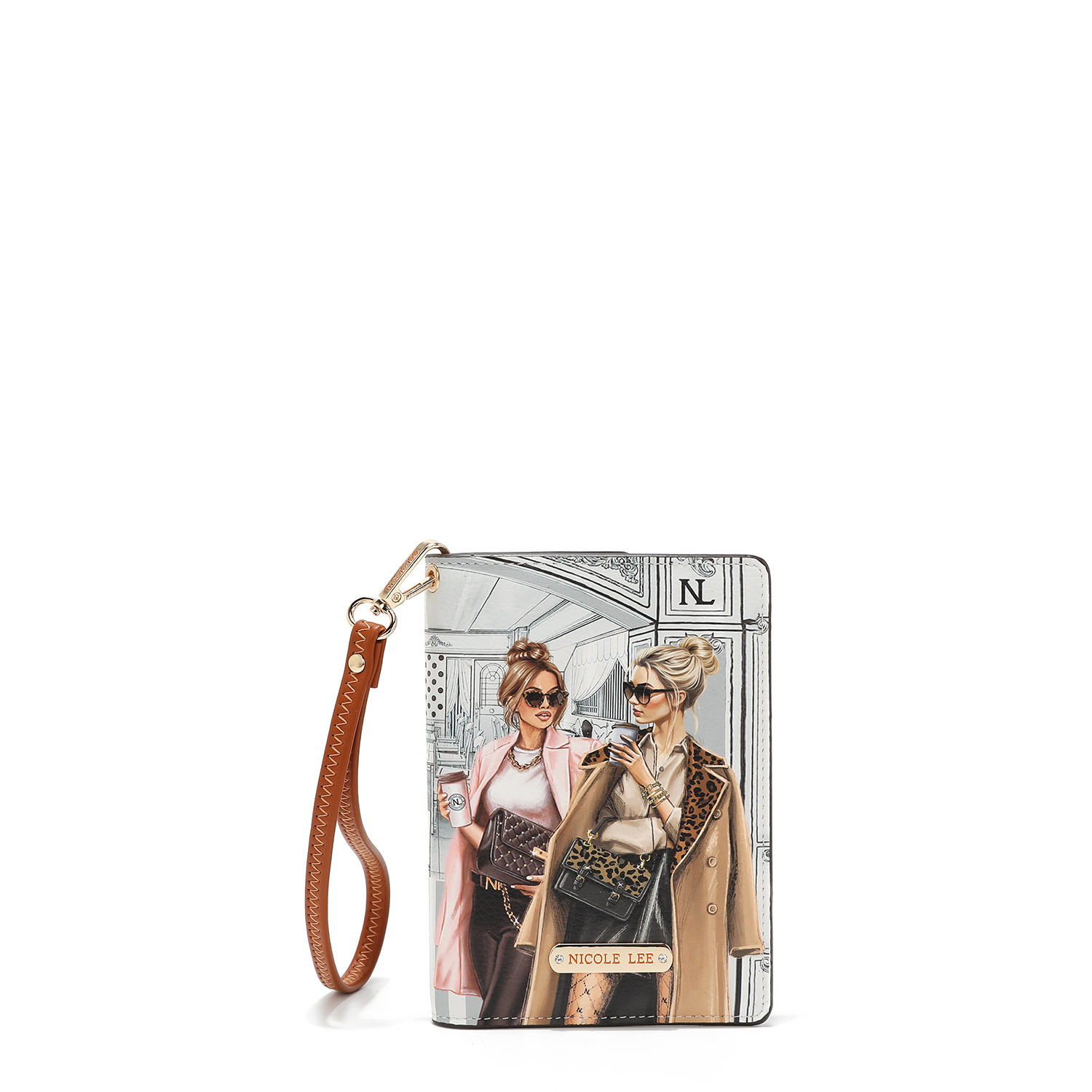 Foto 1 | Porta Pasaporte Nicole Lee Viaje Estampado Ladies Night