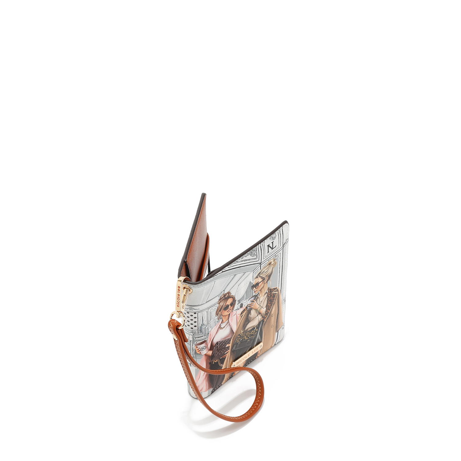 Foto 3 | Porta Pasaporte Nicole Lee Viaje Estampado Ladies Night