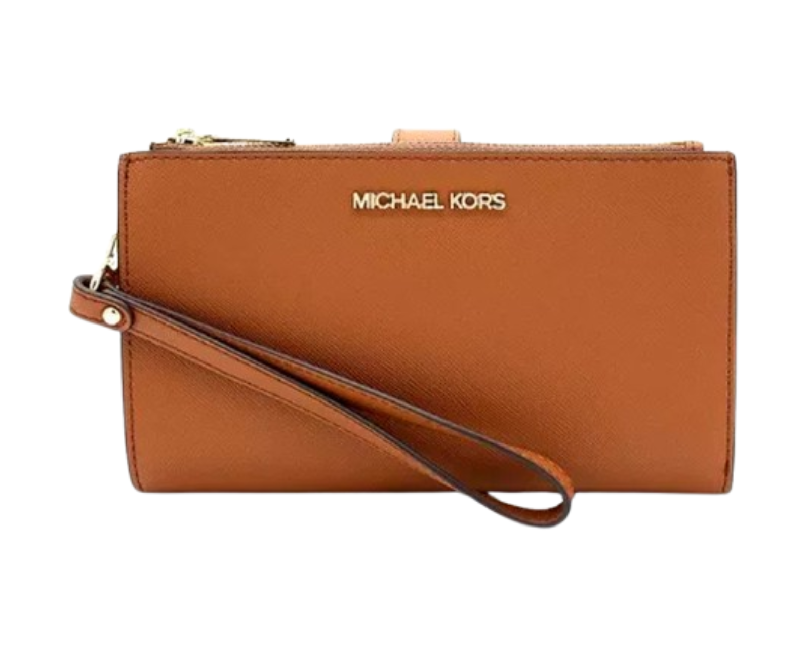Cartera Michael Kors Jet Set Large Smartphone Con Correa 35f8gtvw0l Color Café
