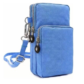 Foto 1 | Bolsa De Hombro Deportiva Para Celular Para Mujer Eo Safe Imports Esi-15696 Azul