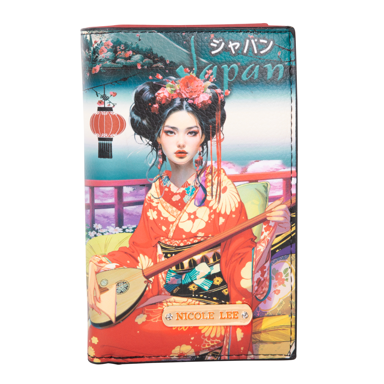 Cartera Nicole Lee Para Mujer Compacta Estampada Akiko