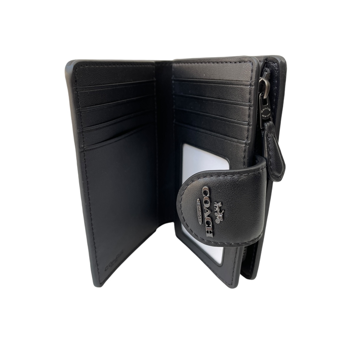 Foto 3 | Cartera Coach Para Dama  Signature Gris