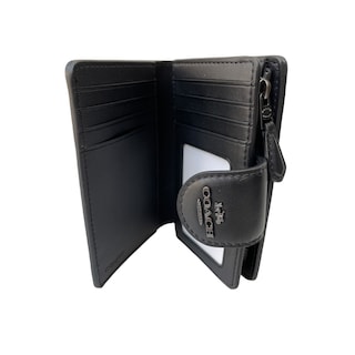 Foto 3 | Cartera Coach Para Dama Signature Gris