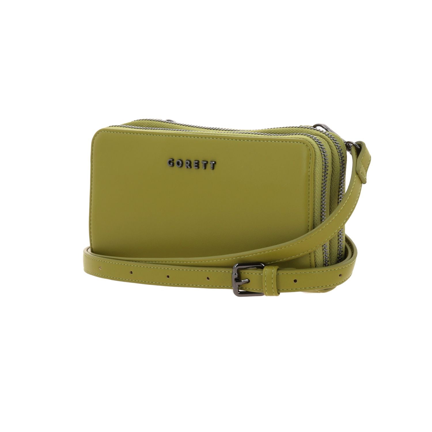 Foto 3 pulgar | Cartera Verde Para Mujer Gorett Evelyn