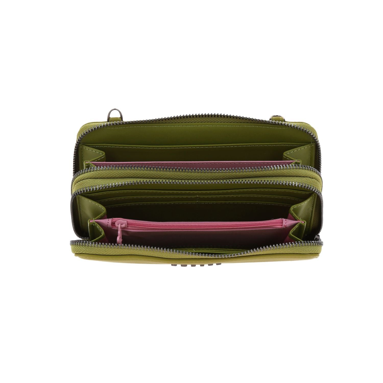 Foto 8 pulgar | Cartera Verde Para Mujer Gorett Evelyn