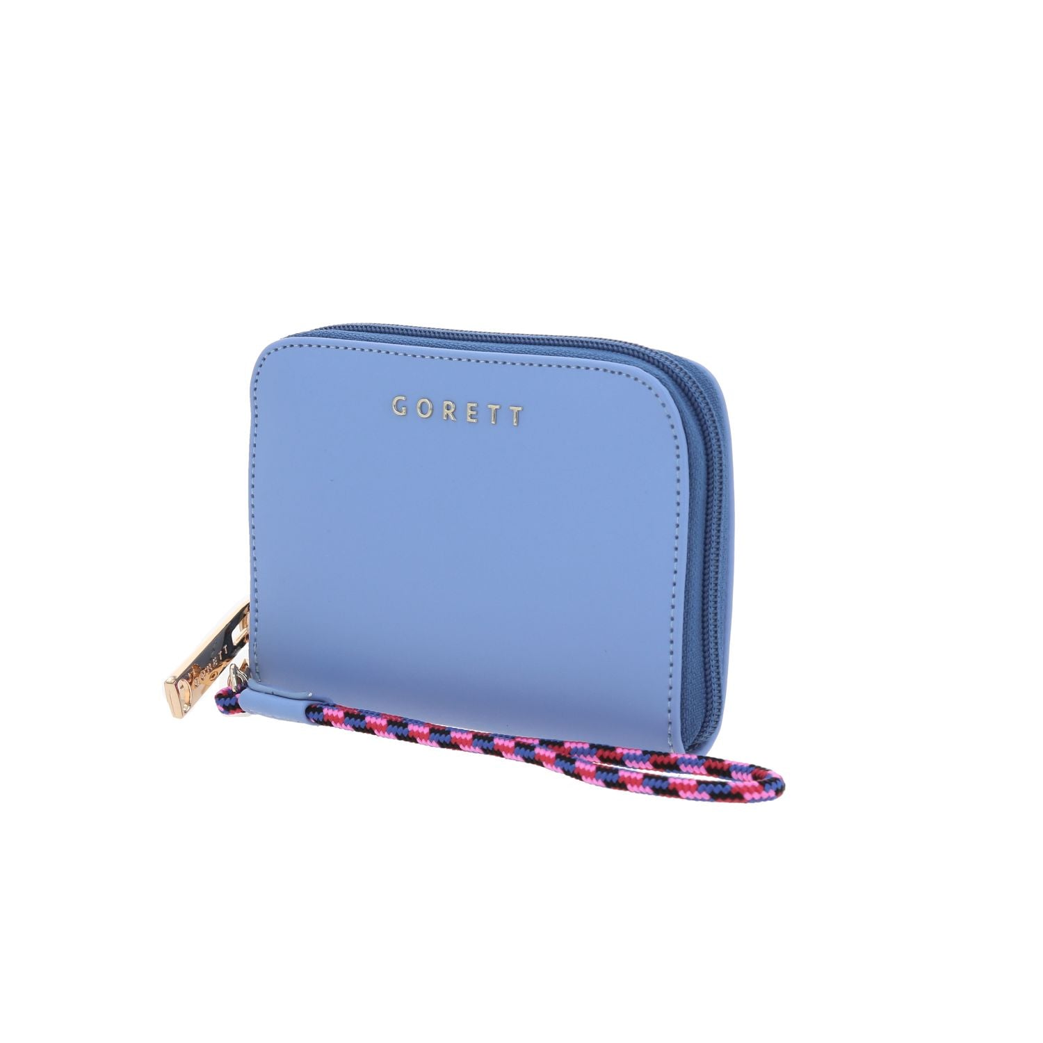 Foto 3 pulgar | Cartera Azul Para Mujer Gorett Hortensia