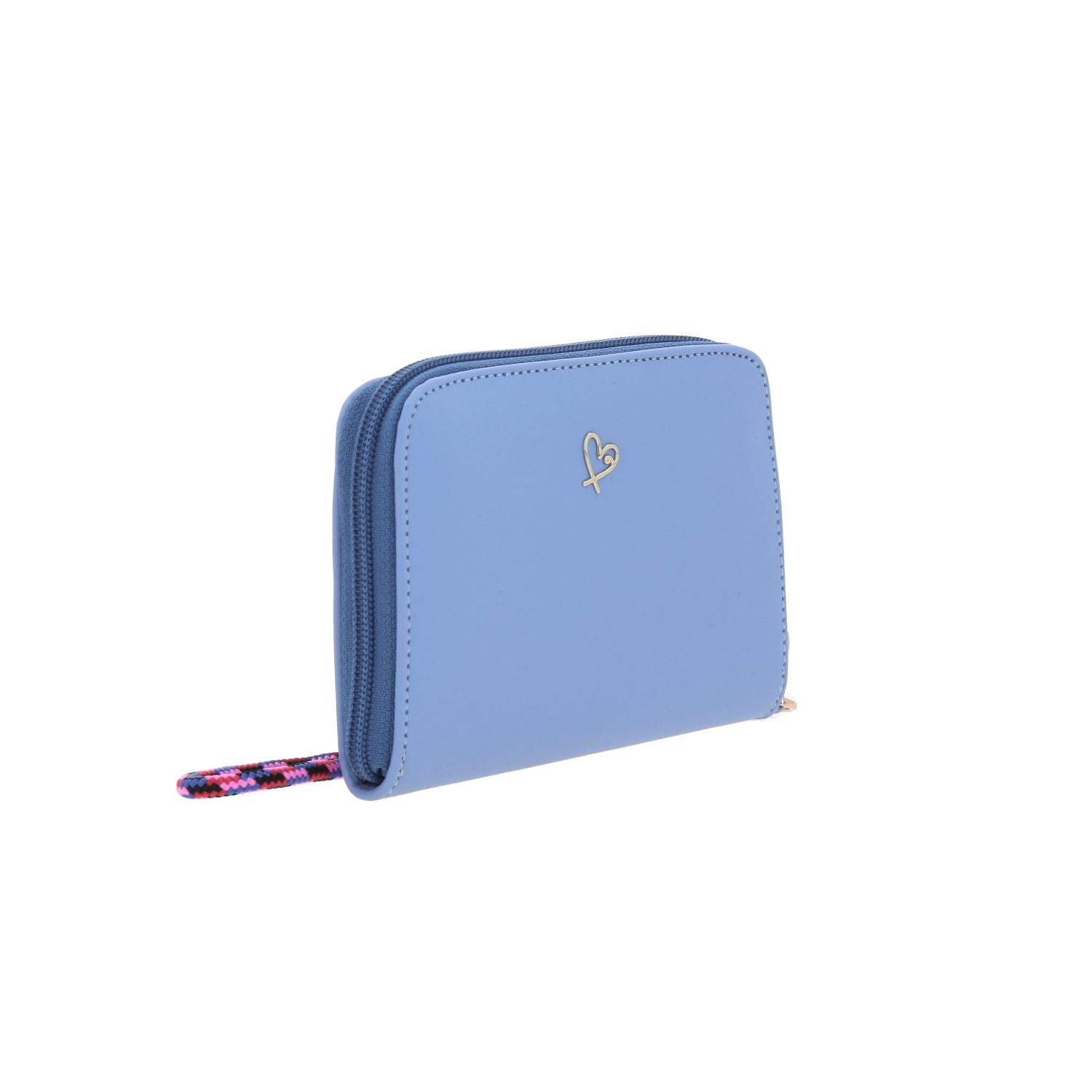 Foto 4 pulgar | Cartera Azul Para Mujer Gorett Hortensia