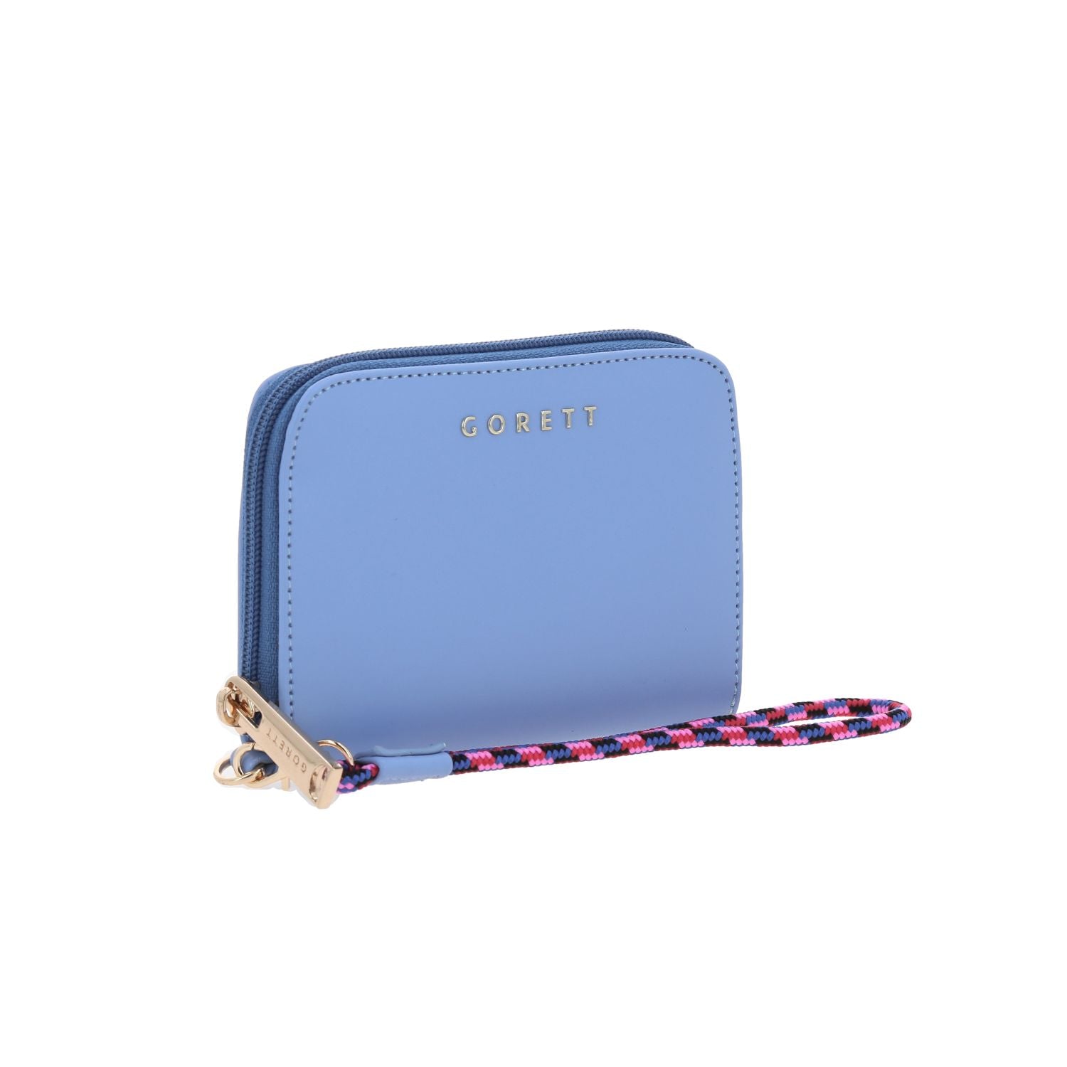 Foto 7 pulgar | Cartera Azul Para Mujer Gorett Hortensia