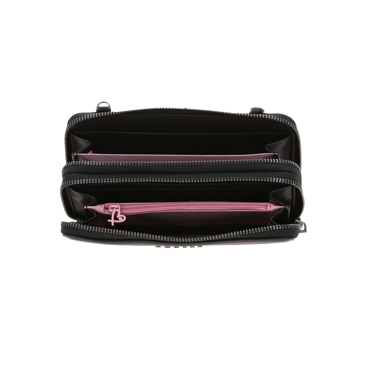 Foto 7 | Cartera Negro Para Mujer Gorett Evelyn